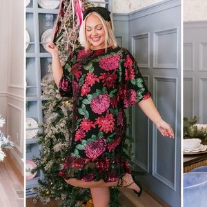 Ivy City Co Evelyn Sequin Dress